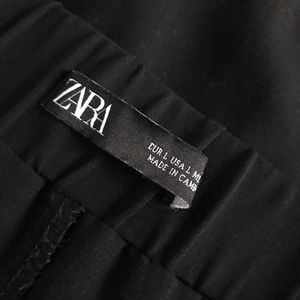 Zara- sarong black pants. L